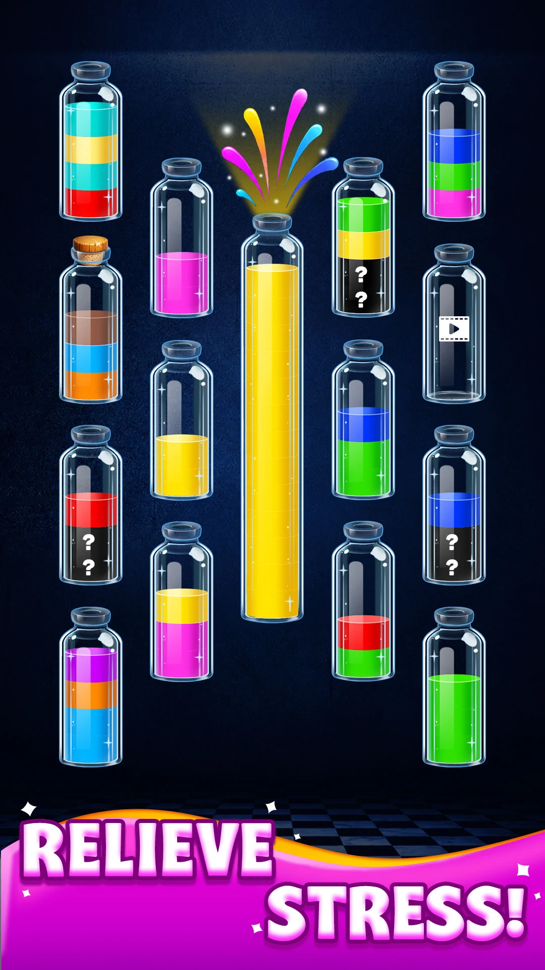 Water Bottle Color Sort Puzzle screenshot